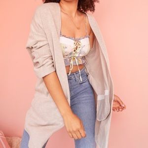 Donni Ribbed Cardigan